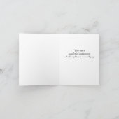 Sympathy Card for Loss of a Cat カード (内部)