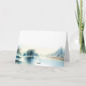 Sympathy Card "Those we love don't go away" カード (裏面)