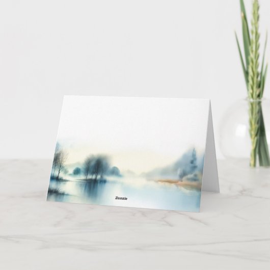 Sympathy Card "Those we love don't go away" カード (裏面)