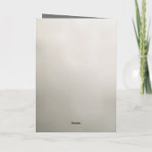 Sympathy Card with Customizable Message  カード (裏面)