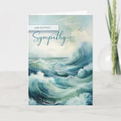 Sympathy Crashing Ocean Waves and Seagulls カード (正面)