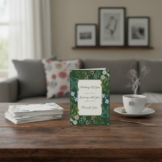 Sympathy & Grief Support Card | Thinking of You カード