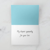 Sympathy in Blue カード (内部)