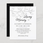 Sympathy Memory /Thank you. (正面/裏面)