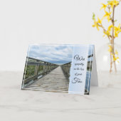 Sympathy on the Loss of Your Father Card カード (黄色い花)