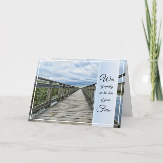 Sympathy on the Loss of Your Father Card カード (正面)