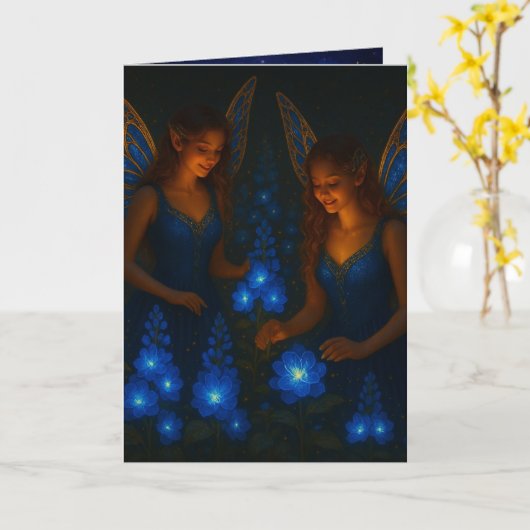 Sympathy Thinking of You Comfort Support Message カード (黄色い花)