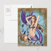 Symphoni -海マーメイド葉書 ポストカード (正面/裏面)