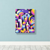 Symphony キャンバスプリント (インサイチュ (ウッドフロア))