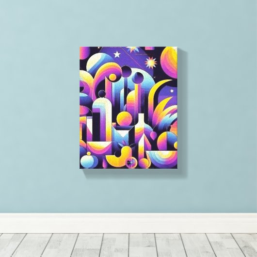 Symphony キャンバスプリント (インサイチュ (ウッドフロア))