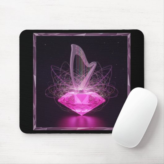 Symphony Harp Mousepad マウスパッド (マウス)