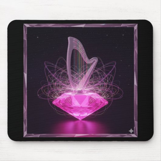 Symphony Harp Mousepad マウスパッド (正面)