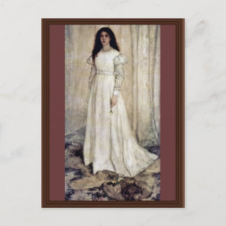 Symphony No 1 Wiess Girls In White By James Abb ポストカード