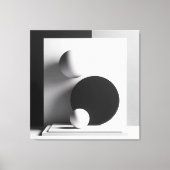 Symphony of Centered Shadows キャンバスプリント (正面)