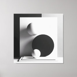 Symphony of Centered Shadows キャンバスプリント