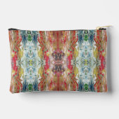 Symphony of Chaos -抽象芸術実在アーティストのパレット アクセサリーポーチ (裏面)
