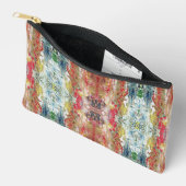 Symphony of Chaos -抽象芸術実在アーティストのパレット アクセサリーポーチ (見開き)