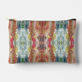 Symphony of Chaos -抽象芸術実在アーティストのパレット アクセサリーポーチ