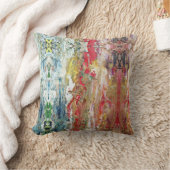 Symphony of Chaos -抽象芸術実在アーティストのパレット クッション (ブランケット)