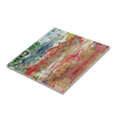 Symphony of Chaos -抽象芸術実在アーティストのパレット タイル (側面)