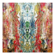 Symphony of Chaos -抽象芸術実在アーティストのパレット