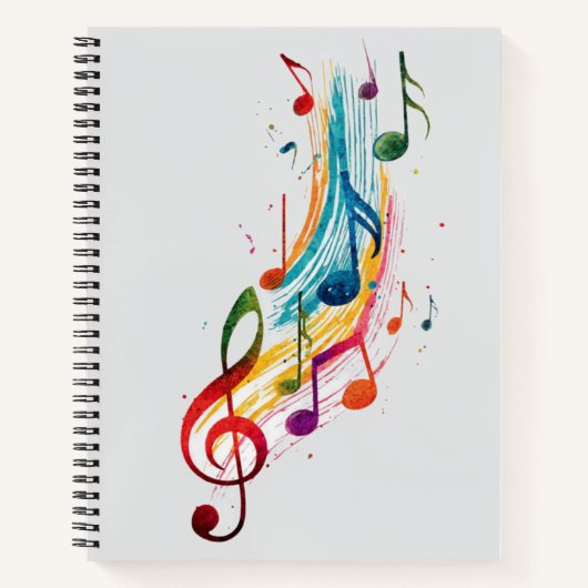 Symphony of Colors ノートブック (正面)