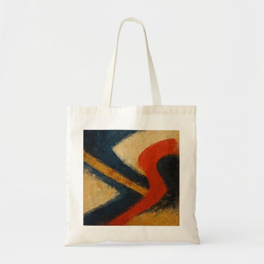 Symphony of Currents: Obama Hoze Festival Abstract トートバッグ (正面)