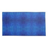 Symphony of deep blue shades M-size pattern 枕カバー (裏面)