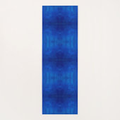 Symphony of deep blue shades pattern ヨガマット (裏面)