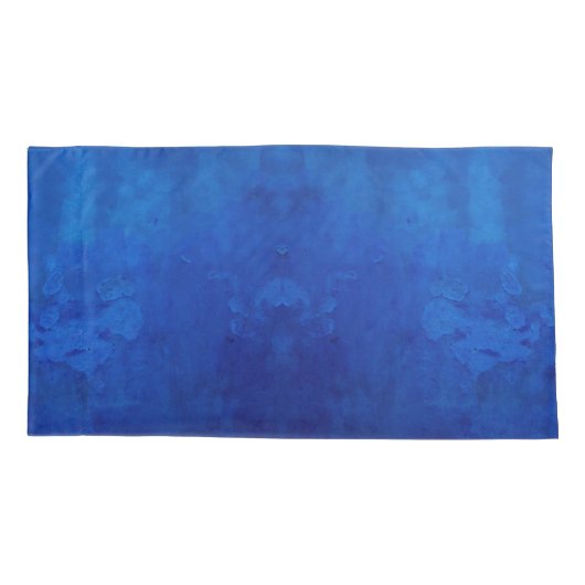 Symphony of deep blue shades XL-size pattern 枕カバー (裏面)