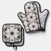 Symphony of Petals  鍋つかみ&鍋敷きセット (正面/裏面)