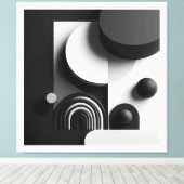 Symphony of Silent Forms キャンバスプリント (インサイチュ (ウッドフロア))