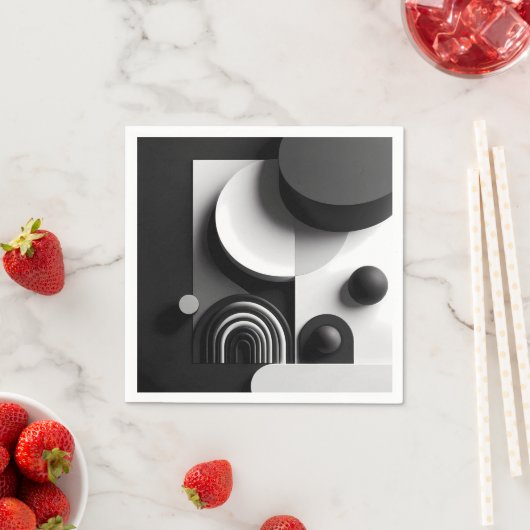 Symphony of Silent Forms スタンダードカクテルナプキン (インサイチュ)