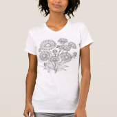 Symphyotrichum Novae-Angliae Tシャツ (正面)