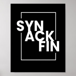 SYN ACK FIN IT Hackerコード ポスター