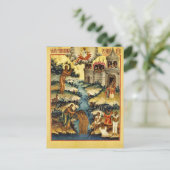 Synaxis of St. John the Forerunner Orthodox Icon   ポストカード (スタンド正面)