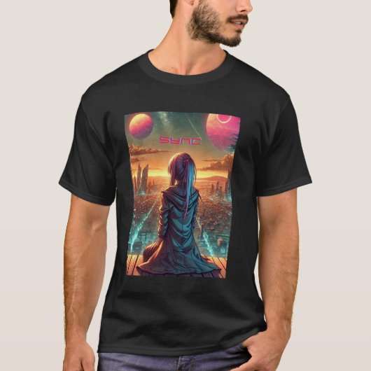 SyNc ゲーミングギア Tシャツ (正面)