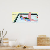 Synchronized Swimming Print ポスター (キッチン)