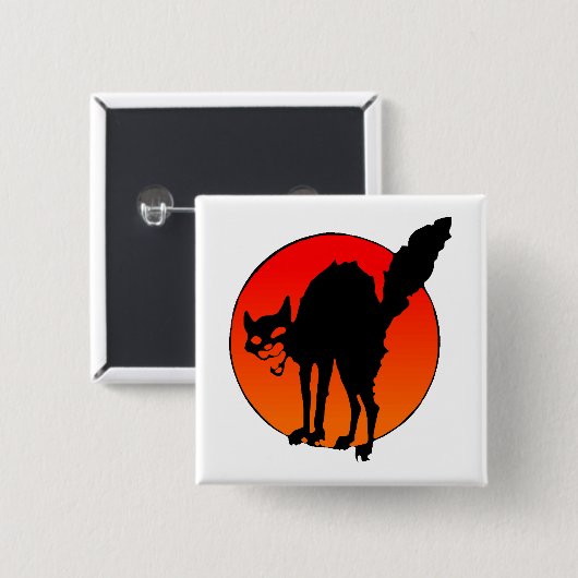 Syndicalistの猫 缶バッジ (正面&裏面)