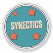 Synectics シール (正面)
