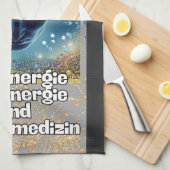 Synergie von Energie und Mentalmedizin キッチンタオル (四つ折り)