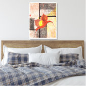 Synergy Hand(図解入りの、写真付きのアイボリー・エッジ)Canvas Art キャンバスプリント (インサイチュ (寝室))