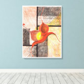 Synergy Hand(図解入りの、写真付きのアイボリー・エッジ)Canvas Art キャンバスプリント (インサイチュ (ウッドフロア))