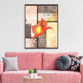 Synergy Hand 図解入りの、写真付きの (Ebony Edge)キャンバスアート キャンバスプリント (インサイチュ (リビング))