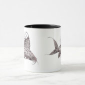 Synodontisのeupterusのナマズのマグ マグカップ (中央)