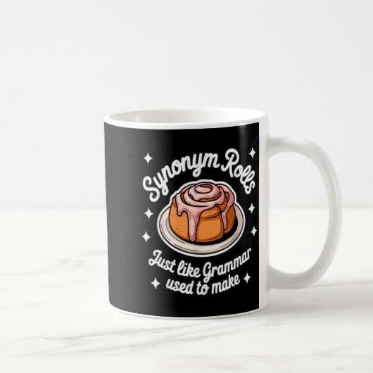 Synonym Rolls Just Like Grammar Used To Make Gramm コーヒーマグカップ (右)