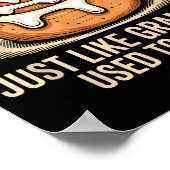 Synonym Rolls Just Like Grammar Used To Make Pun T ポスター (角)