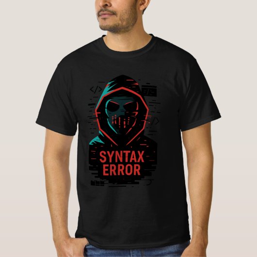Syntax Error Tシャツ (正面)