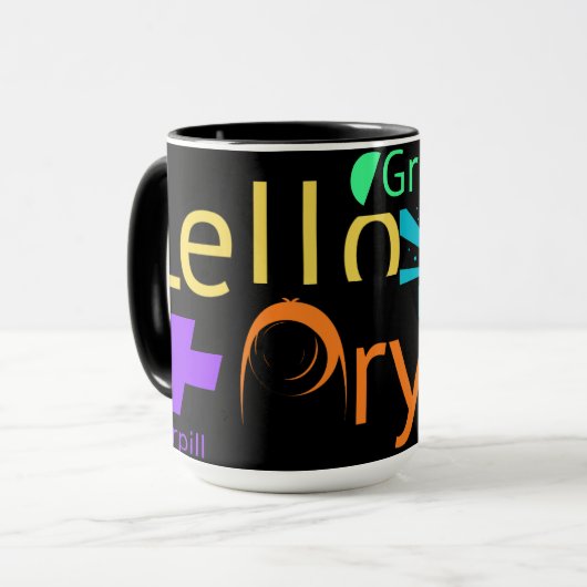 Synthesis2000チームロゴ マグカップ (正面左)