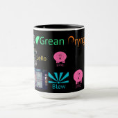 Synthesis TeamsゲームのマップとLogosカップ マグカップ (中央)